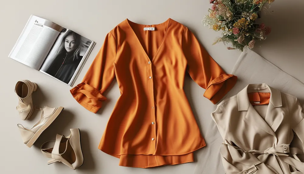 Styling flat lay